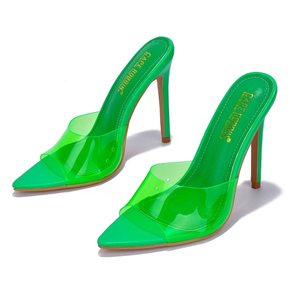 KELLY DREAMS GREEN HEELS - Picture 2 of 3